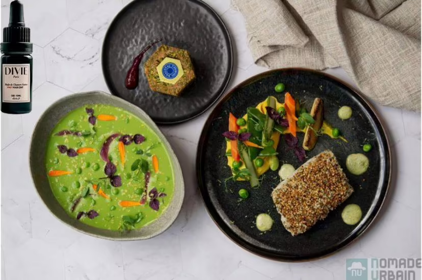 Divie X Dalloyau, le CBD à la sauce gastronomique