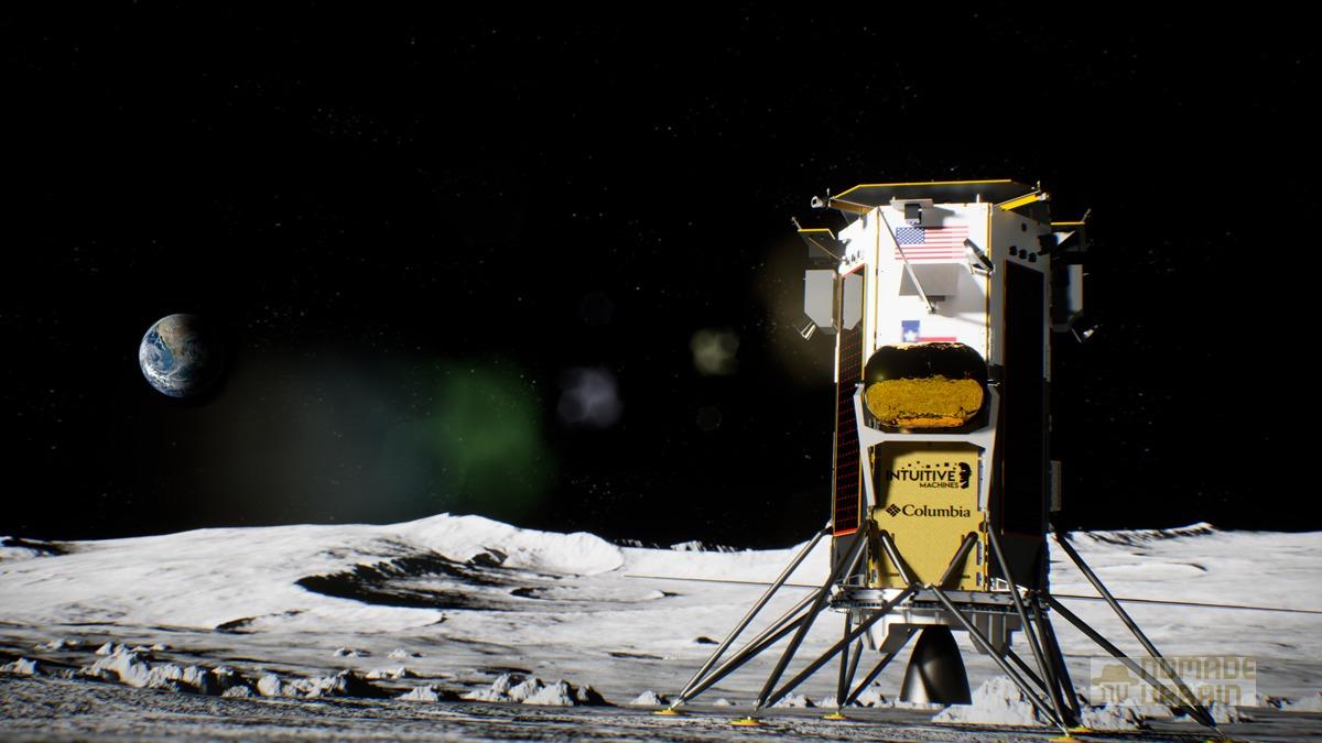Columbia sur la Lune