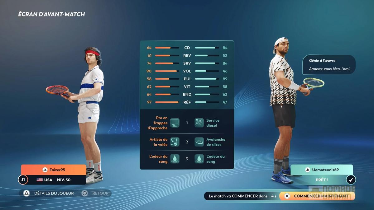 Test Top Spin 2K25