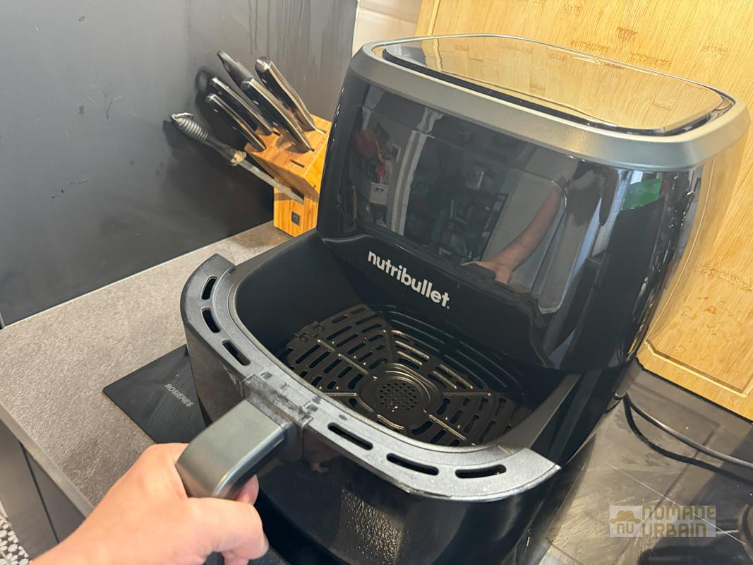 Test Nutribullet XXL Digital Air Fryer NBA071B : Le bon rapport qualité prix pour les petites familles