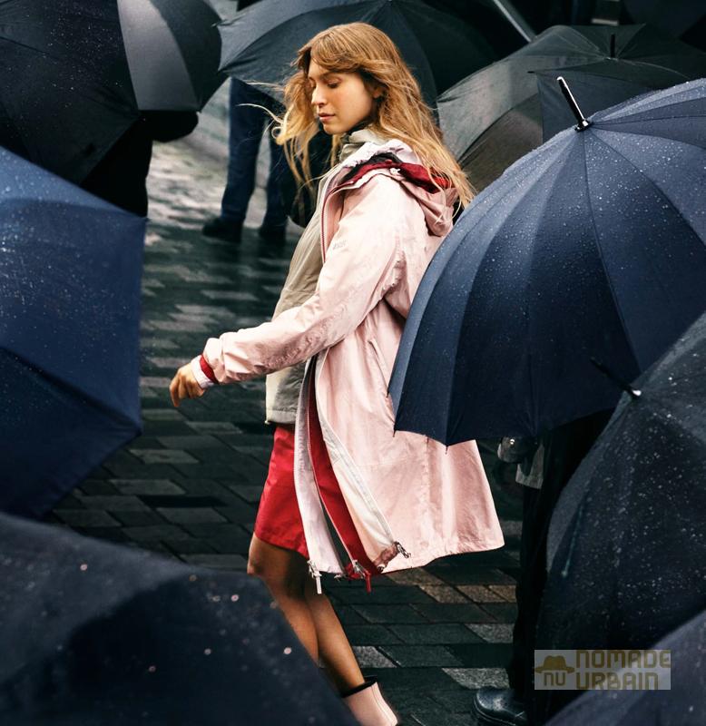 Aigle RainPack : la veste anti-pluie qui se plie et se déplie à volonté