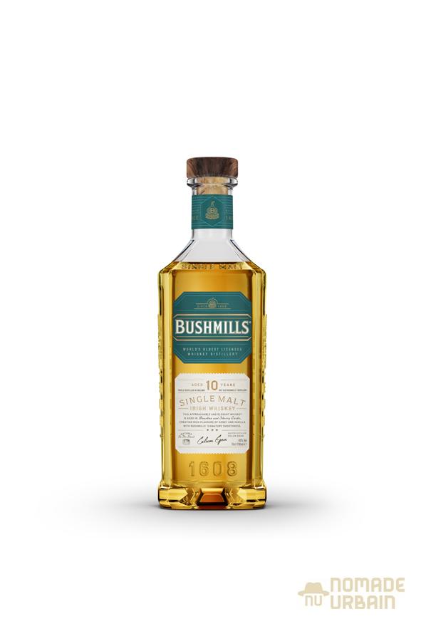 Bushmills 10 ans Single Malt : Un Whiskey d’Exception au Cœur du Savoir-Faire Irlandais