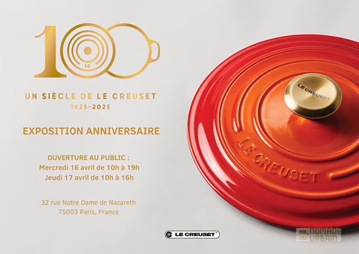 Le Creuset 100 ans : une expo éphémère et une pâtisserie collector à déguster