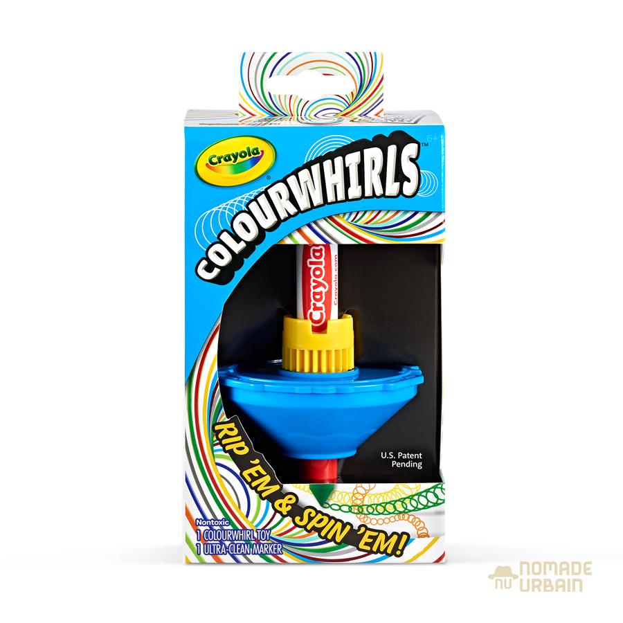 Colourwhirls : Quand les toupies transforment le jeu en œuvre d’art !