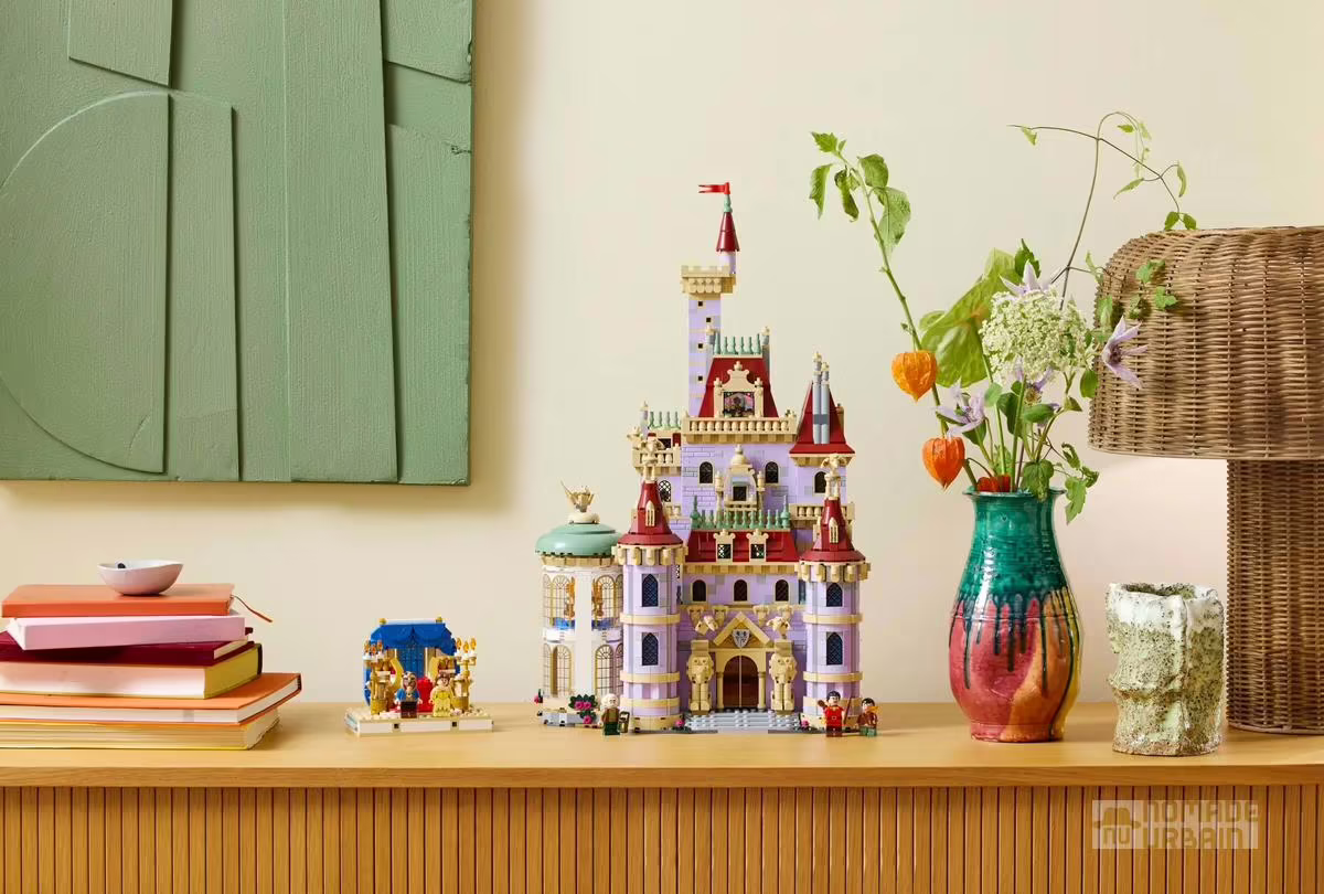 Lego Château de la Belle et la Bête : un palais enchanté à construire brique par brique