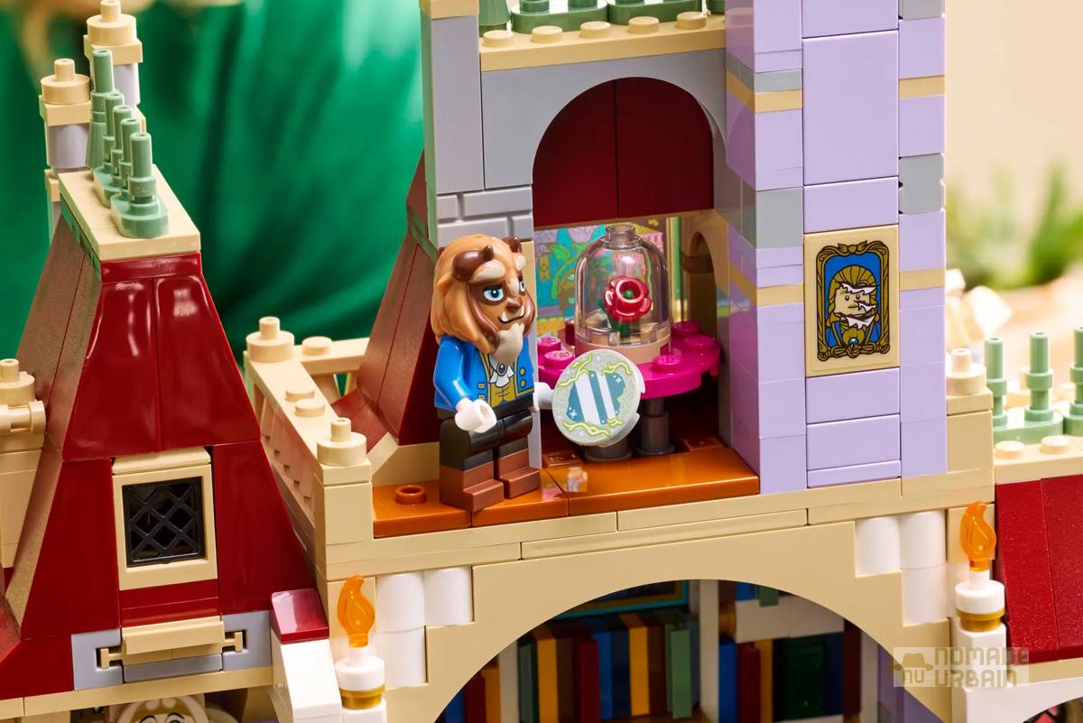 Lego Château de la Belle et la Bête : un palais enchanté à construire brique par brique