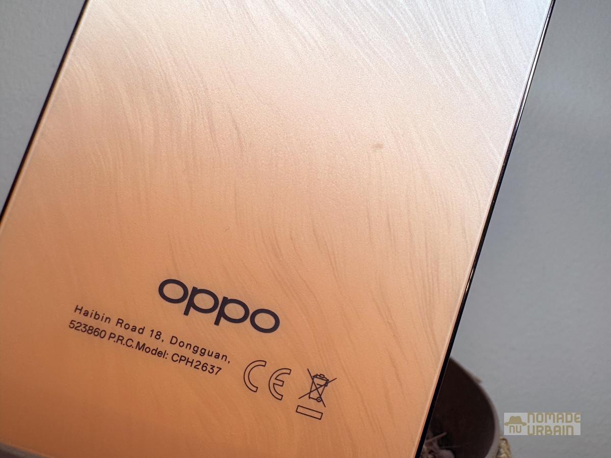 Test Oppo Reno 12 F : Un entrée de gamme 4G équilibré et stylé