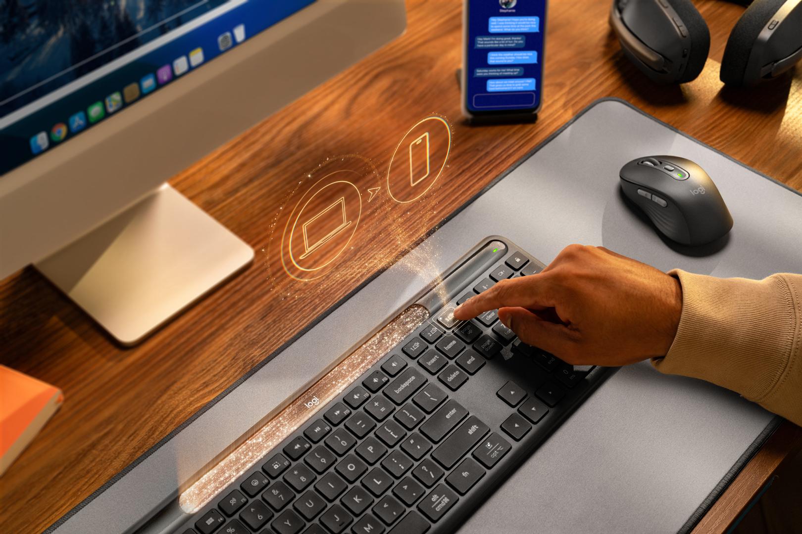 Logitech Signature Slim Solar+ : L'élégance durable 5 accessoires bureautique ergonomiques et stylés