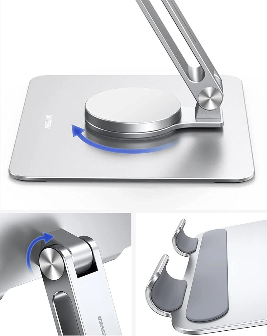 Ugreen 360° Rotating Phone and Tablet Stand Holder: Le pivot du confort 5 accessoires bureautique ergonomiques et stylés
