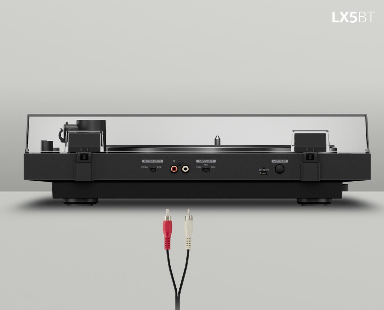 Platine vinyle Sony : PS-LX3BT et PS-LX5BT, le vinyle sans-fil avec style