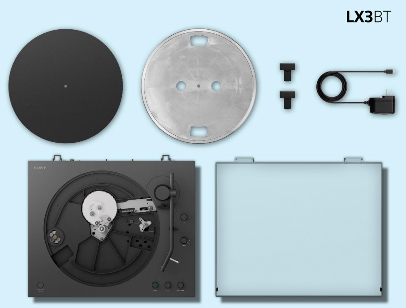 Platine vinyle Sony : PS-LX3BT et PS-LX5BT, le vinyle sans-fil avec style