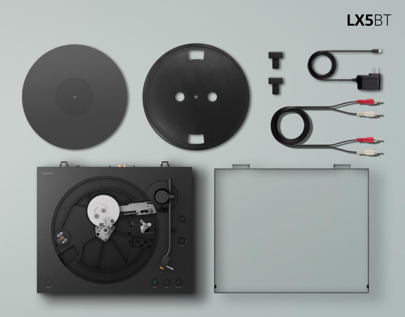 Platine vinyle Sony : PS-LX3BT et PS-LX5BT, le vinyle sans-fil avec style