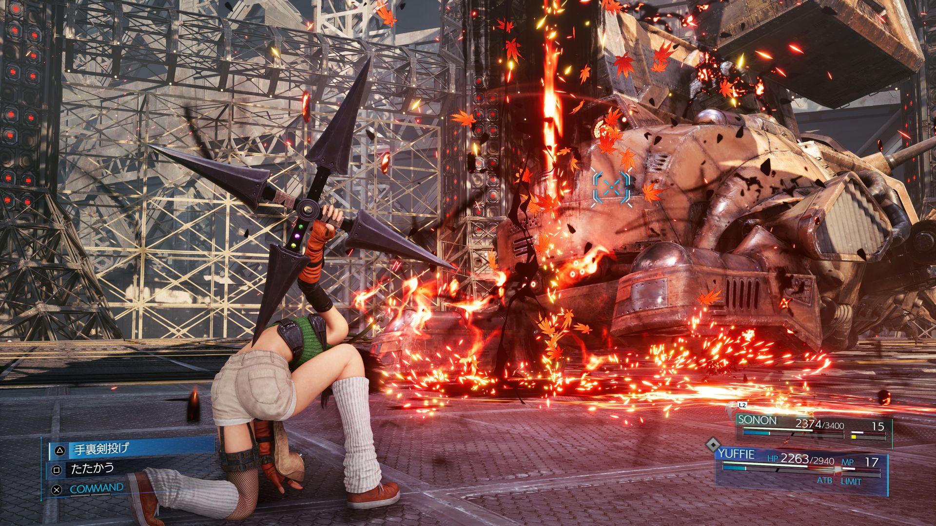 Jouabilité de Final Fantasy VII Remake Intergrade : l'alliance du temps réel et de la stratégie