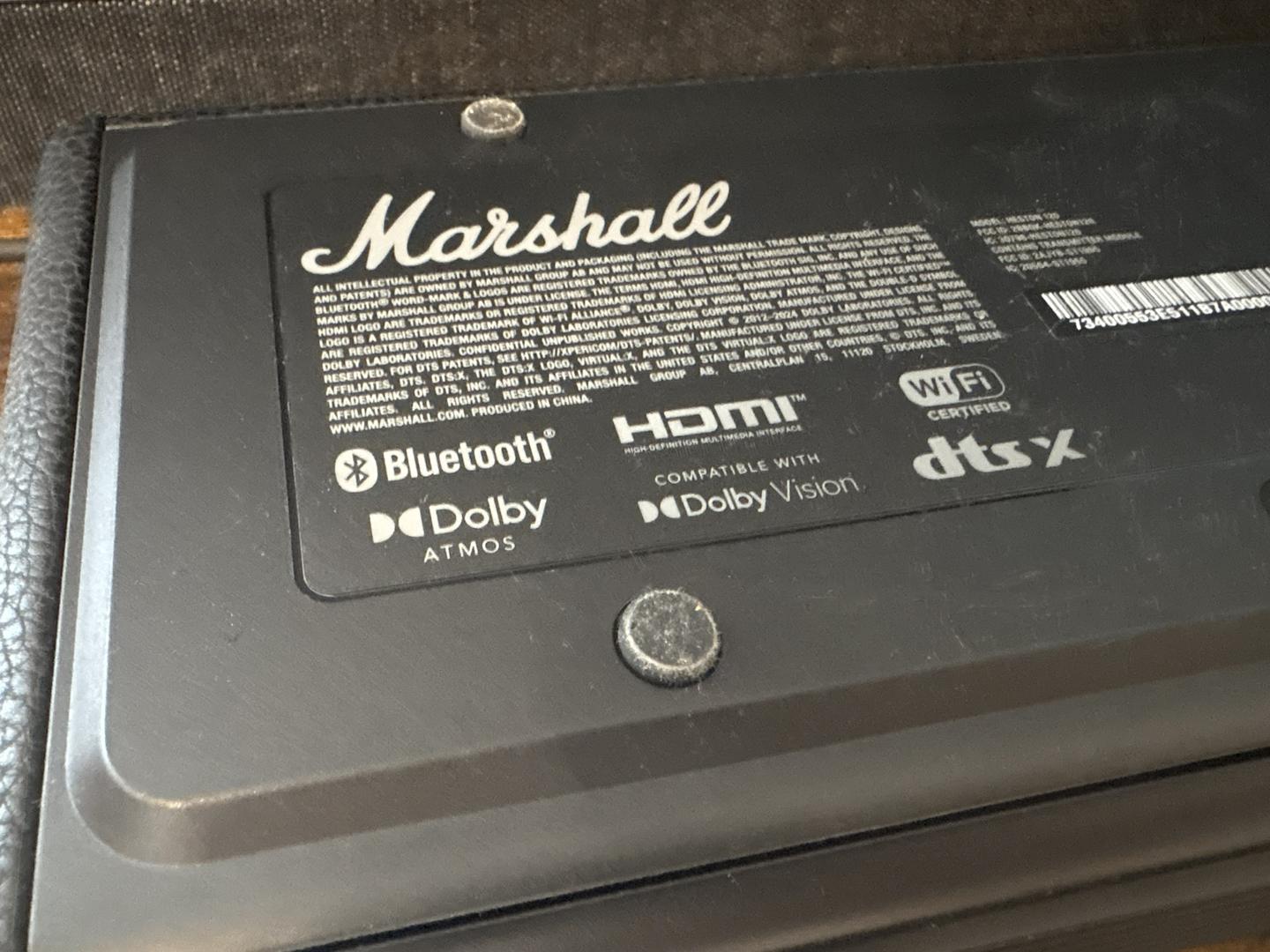 Ergonomie de la Marshall Heston 120 : Elle donne envie de jouer avec ses potentiomètres