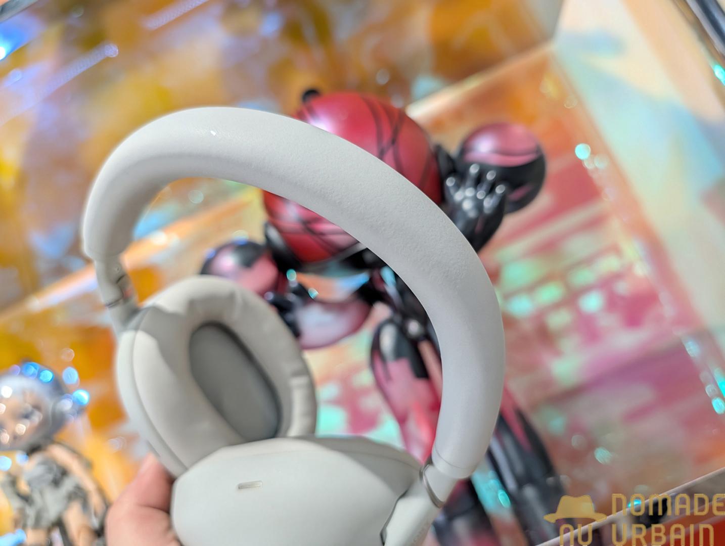 Ergonomie du Sony WH-1000XM6 : presque parfaite