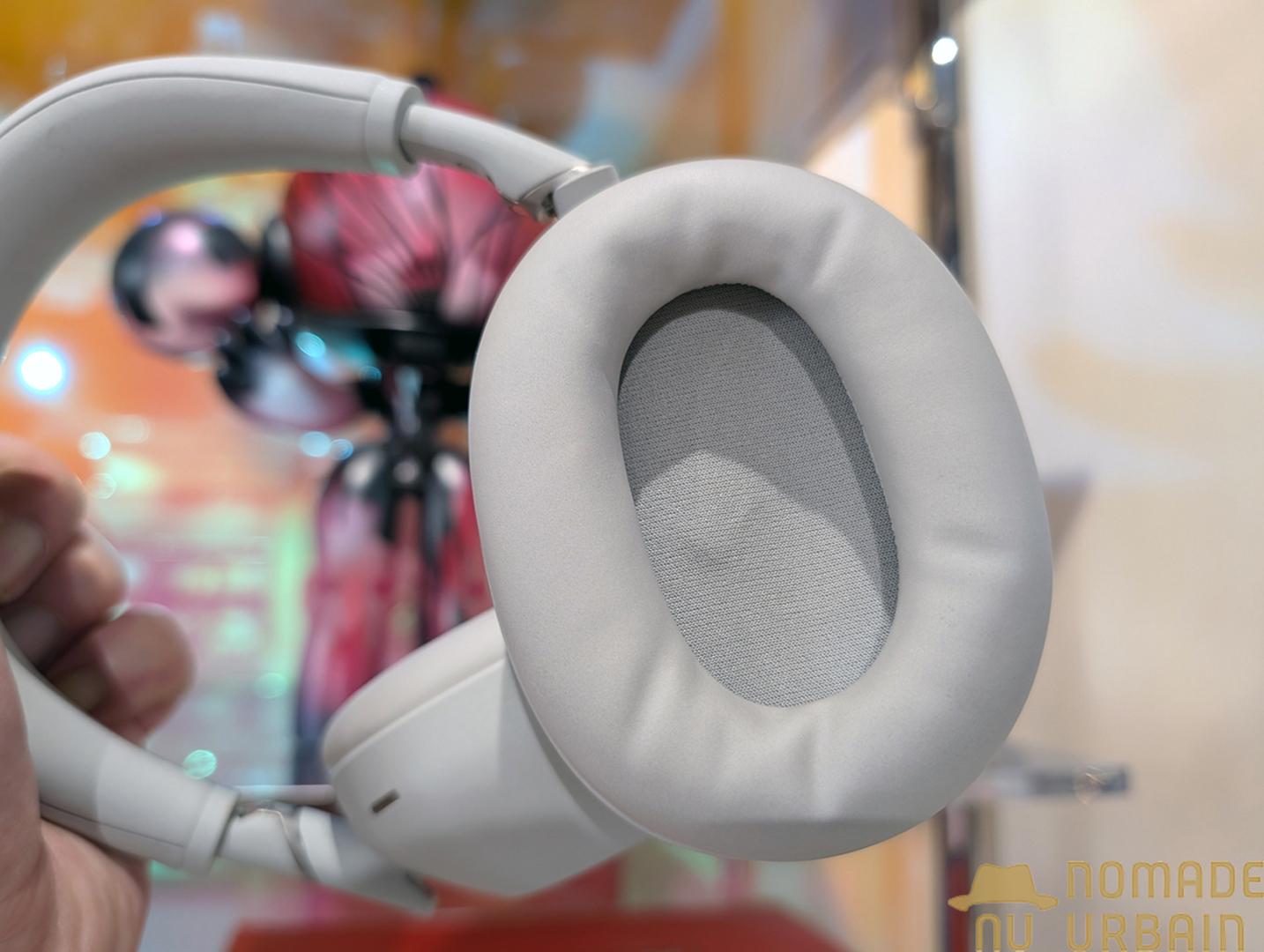 Ergonomie du Sony WH-1000XM6 : presque parfaite