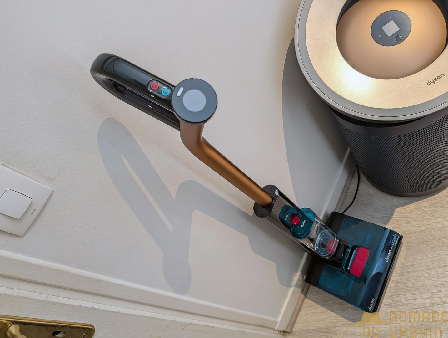 Design du Dyson Clean+Wash Hygiene : laver avec style