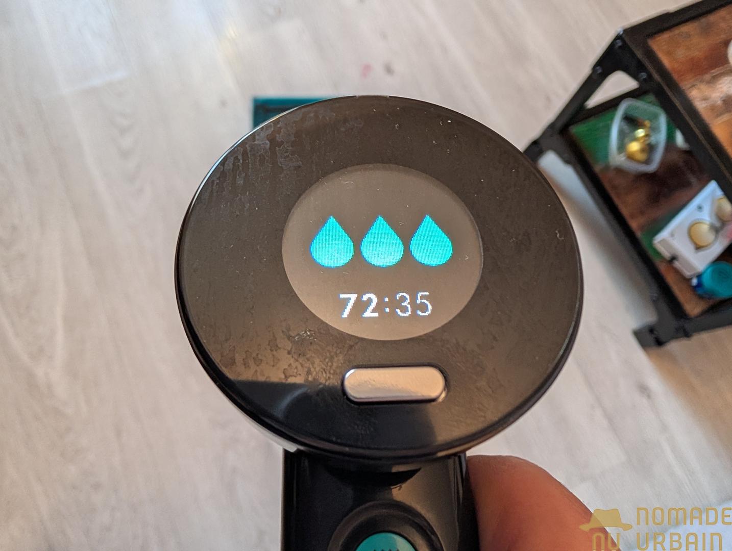 Ergonomie du Dyson Clean+Wash Hygiene : un usage naturel