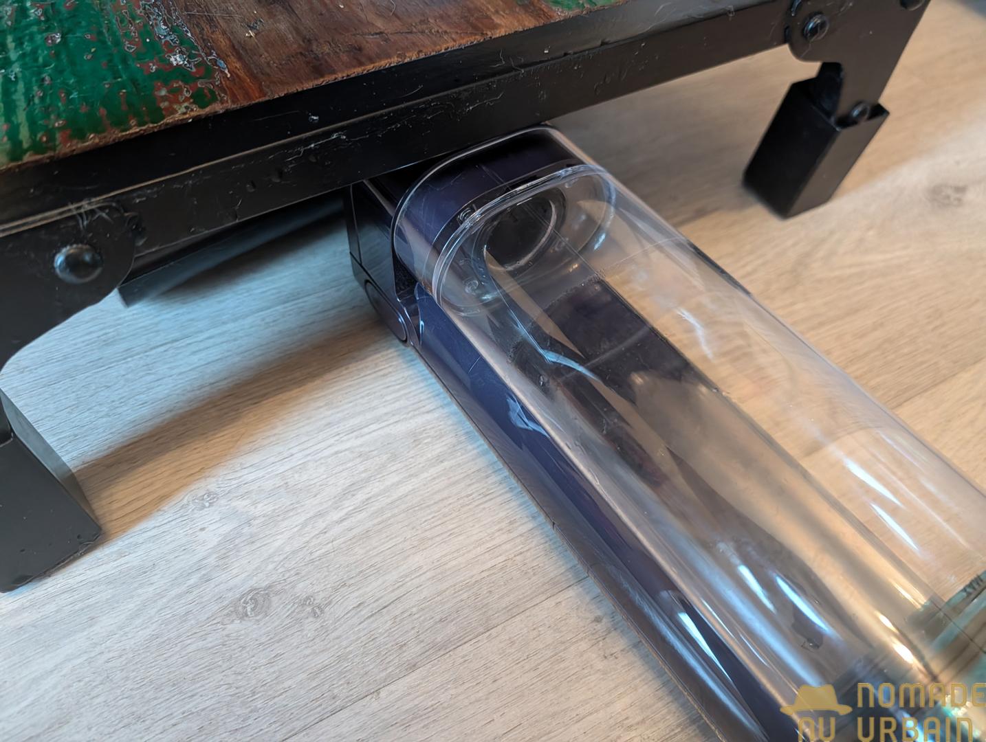 Performances de lavage du Dyson Clean+Wash Hygiene : très efficace mais il faut parfois insister
