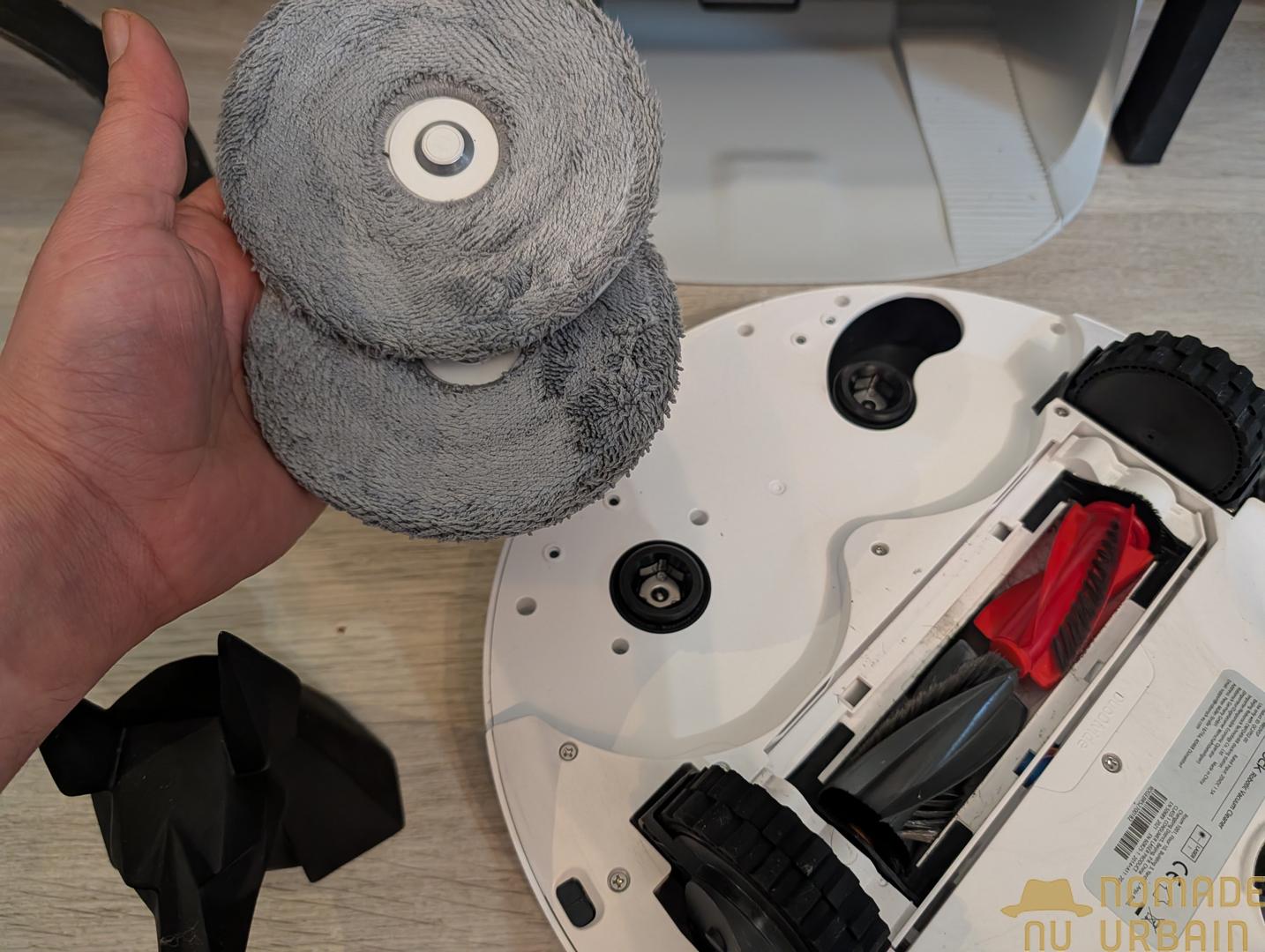 Technologies du Roborock Qrevo Curv 2 Pro : Equipement lourd