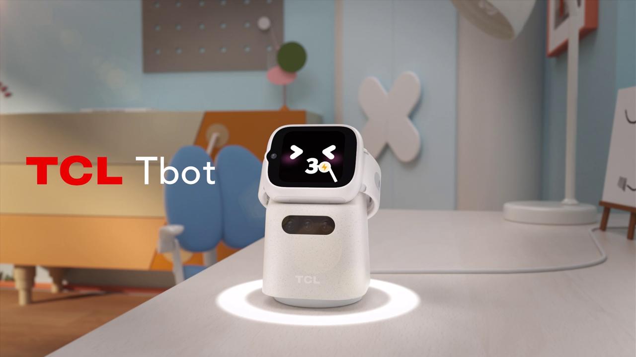 TCL a conçu un petit robot IA qui aide vos enfants à mieux s&rsquo;organiser, apprendre et dormir !