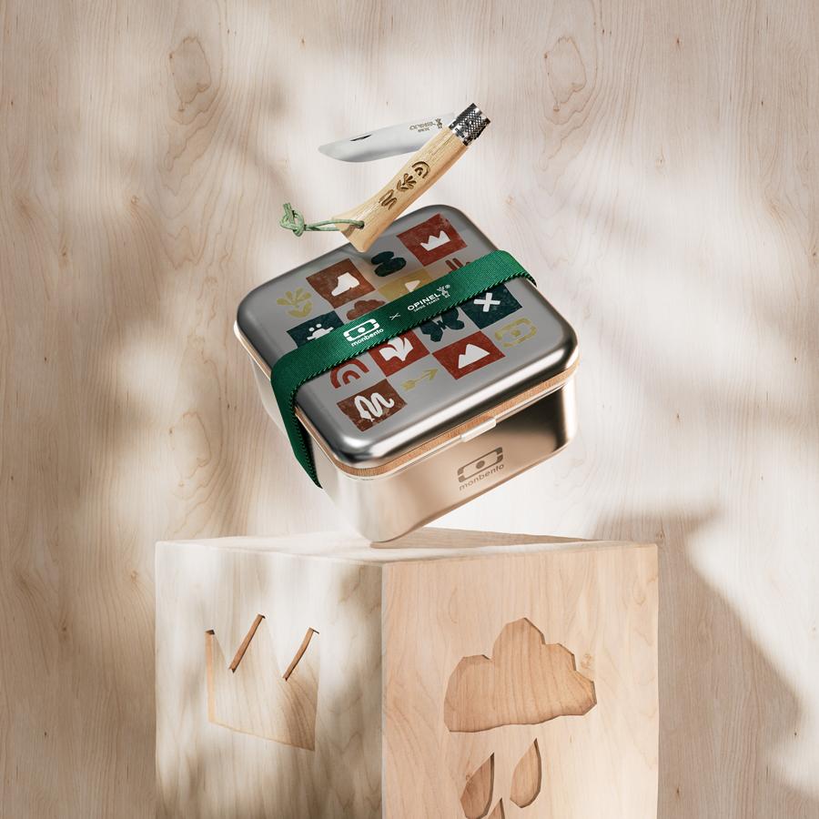 Une lunch box métal, un couteau Opinel et des dessins de plein air : la collab monbento revient fin avril