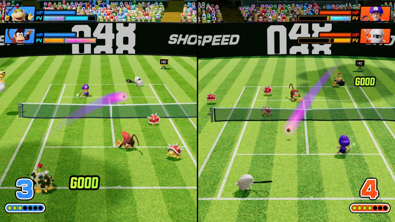 La jouabilité de Mario Tennis Fever : accessible, spectaculaire, parfois chaotique