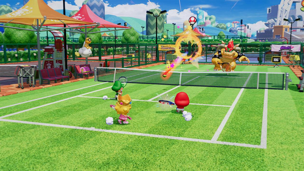 La jouabilité de Mario Tennis Fever : accessible, spectaculaire, parfois chaotique