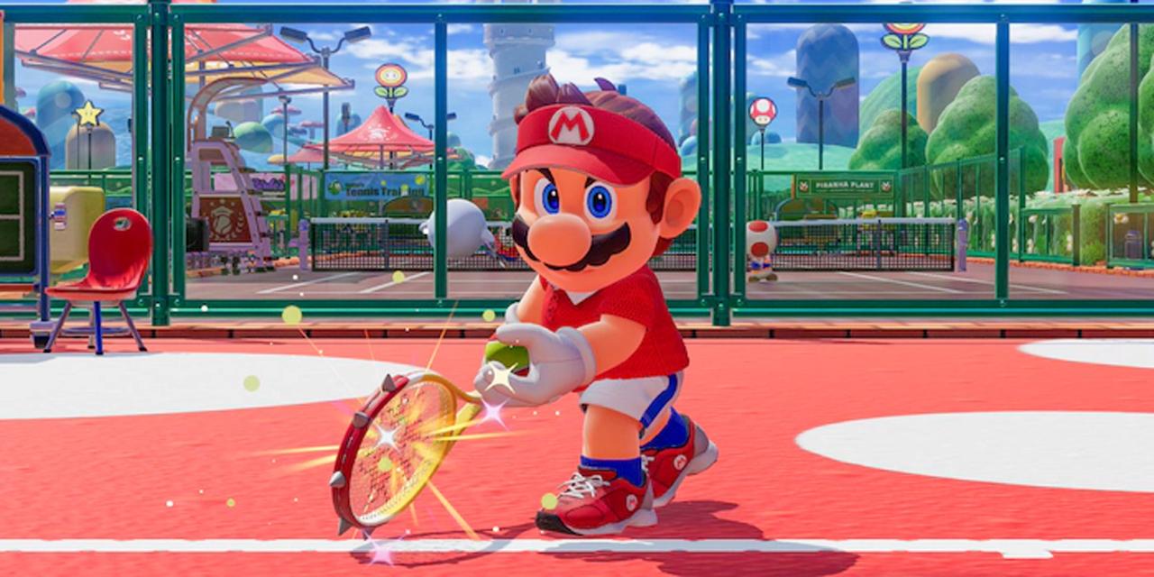 La technique de Mario Tennis Fever : un spectacle coloré et fluide