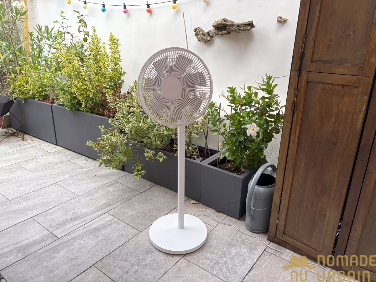 Xiaomi Mi Smart Standing Fan 2 testé par Nomade Urbain