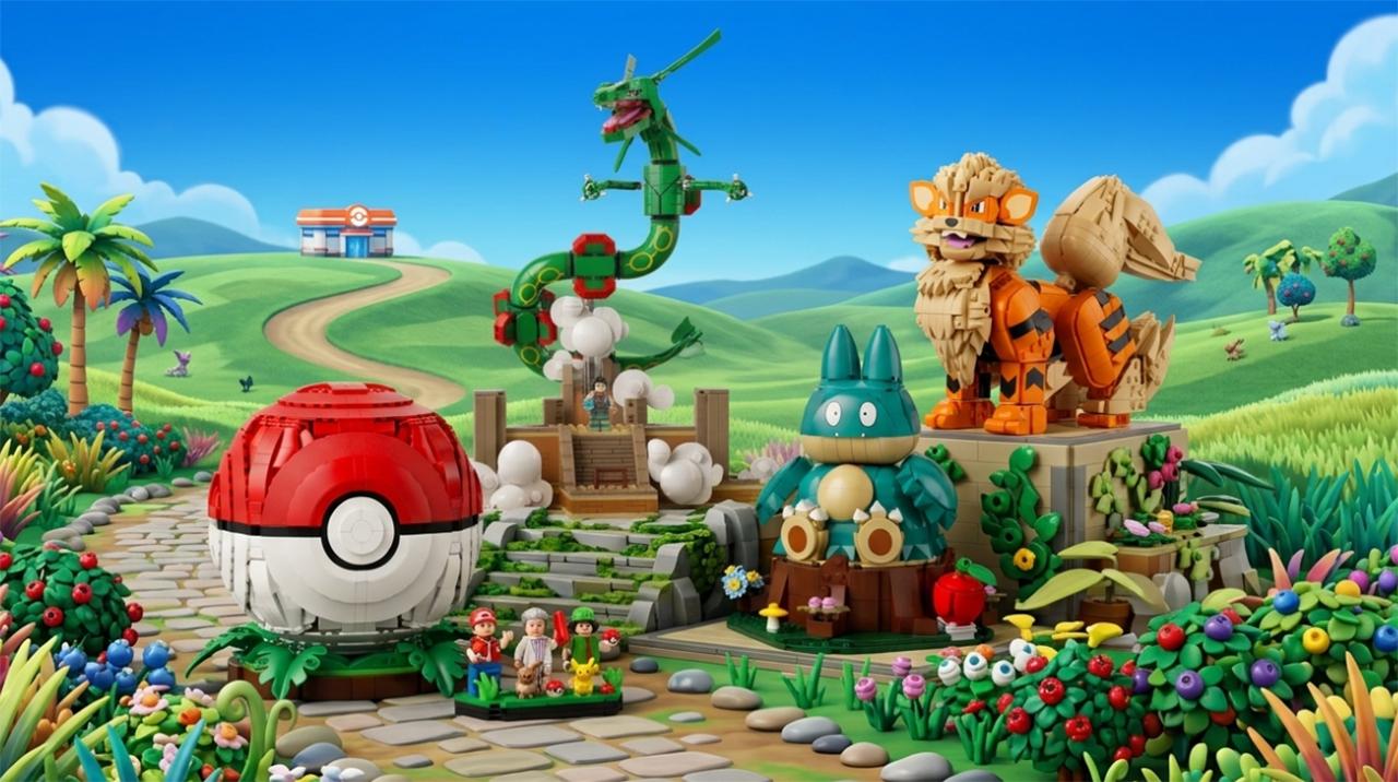 La famille Lego x Pokémon s’agrandit, et cette fois la Poké Ball s’ouvre vraiment sur les souvenirs